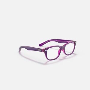Ray-Ban Youth Girl Glasses Frame Purple Tone RB1555 Glasses 4816 130